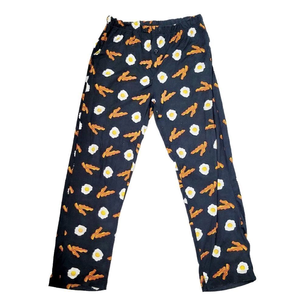 2/$20 Y2K Breakfast Eggs & Bacon Pajamas Pants Size: Small